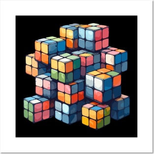 Rubiks Cube Posters and Art